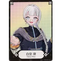 Hakua Ritsu - Character Card - VTuber