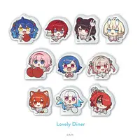 Nijisanji - Acrylic Block - Nijisanji 8th with cake！