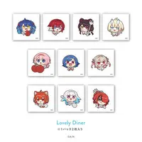 Yoiyume - Nijisanji 8th with cake！ - Stickers (Random Item)