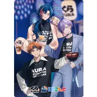 3SKM - Character Card - Nijisanji×Kurasushi - Kitami Yusei & Sakaki Ness & Kaisei