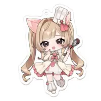 Sakuragawa Uri - Acrylic Key Chain - Key Chain - VTuber