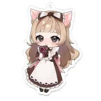 Sakuragawa Uri - Acrylic Key Chain - Key Chain - VTuber