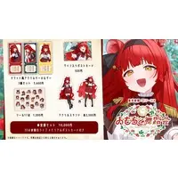 Hatsunagi Omochi - Complete Set - Key Chain - Acrylic stand - Postcard - Hand-signed - Stickers - Acrylic Key Chain - VTuber