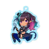 Wazaki Ako & Malstrøm - Acrylic Key Chain - Key Chain - VTuber