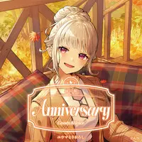 Higuchi Kaede - Birthday Merch Complete Set - Key Chain - Acrylic Art Plate - Character Card - Badge - Tapestry - Acrylic Key Chain - Nijisanji