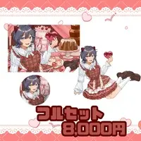 Negoto Nemuchi - Complete Set - Badge - Acrylic Block - Acrylic stand - VTuber