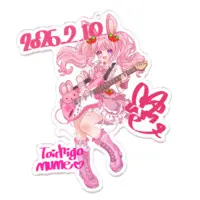 Toichigo Mume - Acrylic Key Chain - Key Chain - VTuber Size-100 x 100 (mm)