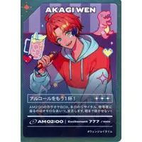Akagi Wen - Yorugata Ningen - Character Card - Nijisanji