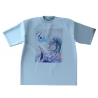Kamiitsuki Nagi - Clothes - T-shirts - VTuber Size-XL