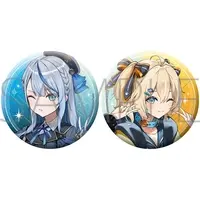 Amagai Ruka & Appare Hinata - Badge - WeatherPlanet