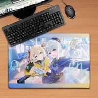 Appare Hinata & Amagai Ruka - Trading Card Supplies - Desk Mat - VTuber