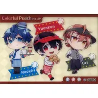 Colorful Peach - Character Card - Trading Card - Yuankun & Uri & Naokiri