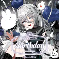 Sophia Valentine - Birthday Merch Complete Set - Character Card - Key Chain - Tapestry - Acrylic Art Plate - Badge - Acrylic Key Chain - Nijisanji