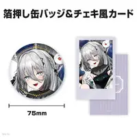 Sophia Valentine - Character Card - Badge - Nijisanji