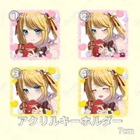 Akaduki Seika - Acrylic Key Chain - Hand-signed - Key Chain - VTuber