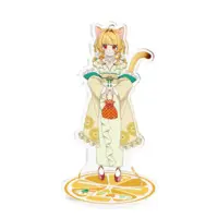 柑まあち - Badge - Acrylic stand - VTuber Size-100x100mm