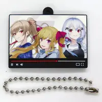 Nijisanji - Key Chain - Hakase Fuyuki & Takamiya Rion & Furen E Lustario