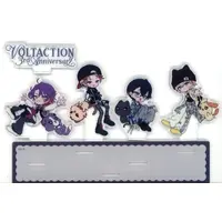 VOLTACTION - Acrylic stand - VOLTACTION 3rd Anniversary - Shikinagi Akira & Watarai Hibari & Seraph Dazzlegarden & Fura Kanato