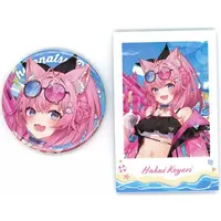Hakui Koyori - holonatsu Paradise Merch vol.2 - Character Card - Badge - hololive