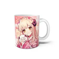 Hitsuji - Tumbler, Glass - VTuber Size-D 8cm H 9.5cm