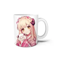Hitsuji - Tumbler, Glass - VTuber Size-D 8cm H 9.5cm