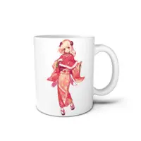 Hitsuji - Tumbler, Glass - VTuber Size-D 8cm H 9.5cm