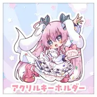 Momohina Nano - Postcard - Acrylic Key Chain - Key Chain - Birthday Merch Complete Set - Acrylic Art Plate - Hand-signed - Stickers - VTuber