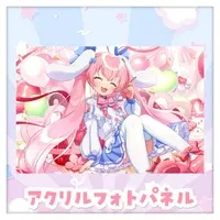 Momohina Nano - Postcard - Acrylic Key Chain - Key Chain - Birthday Merch Complete Set - Acrylic Art Plate - Hand-signed - Stickers - VTuber