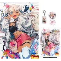 Todoroki Kyoko - Acrylic Key Chain - Badge - Tapestry - Acrylic Art Plate - Birthday Merch Complete Set - Nijisanji