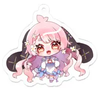 Tamayura Yura - Acrylic Key Chain - Key Chain - VTuber Size-50 x 50 (mm)