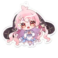 Tamayura Yura - Acrylic Key Chain - Key Chain - VTuber Size-70 x 70 (mm)