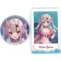 Nakiri Ayame - holonatsu Paradise Merch vol.2 - Character Card - Badge - hololive