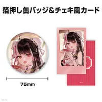 Yorumi Rena - Character Card - Badge - Nijisanji