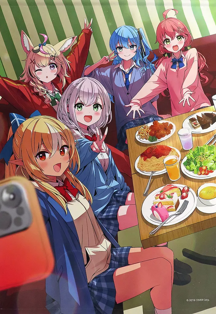 hololive - Tapestry - Hoshimachi Suisei & Sakura Miko & Shiranui Flare & Omaru Polka