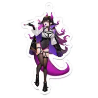 Beril Villain - Acrylic Key Chain - Key Chain - VTuber Size-70 x 70 (mm)