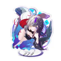 Komurasaki Rin - Acrylic stand - VTuber Size-100x100mm