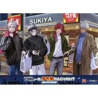 Nijisanji - Kuzuha & Ibrahim & Lauren Iroas & Fuwa Minato (集合 トレーシート 「すき家×バーチャルYouTuber にじさんじ」 せめ4と一緒にすき家なんじゃない?キャンペーン 対象商品購入特典)