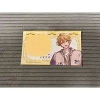 Kishido Temma - Character Card - HOLOSTARS White Day Fair 2026 in Animate - HOLOSTARS