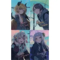 hololive - Character Card - Murasaki Shion & Nakiri Ayame & Oozora Subaru & Yuzuki Choco