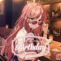 Asuka Hina - Birthday Merch Complete Set - Character Card - Key Chain - Tapestry - Acrylic Art Plate - Badge - Acrylic Key Chain - Nijisanji