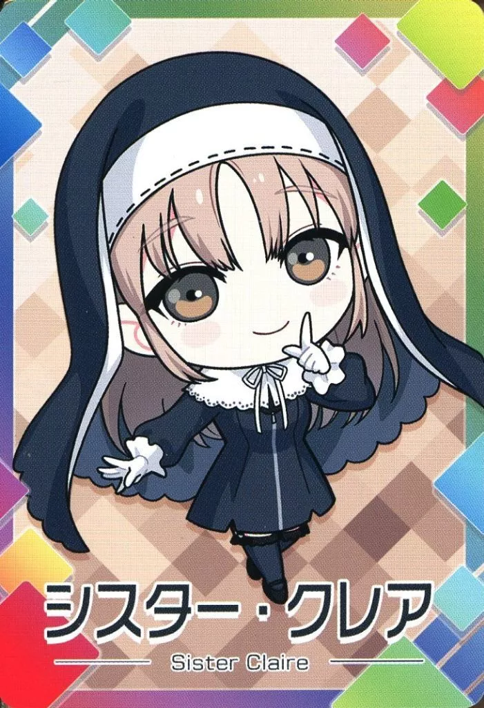 Sister Claire - Nijisanji Chips - Trading Card - Nijisanji