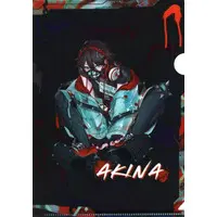 Saegusa Akina - Stationery - Plastic Folder - Nijisanji