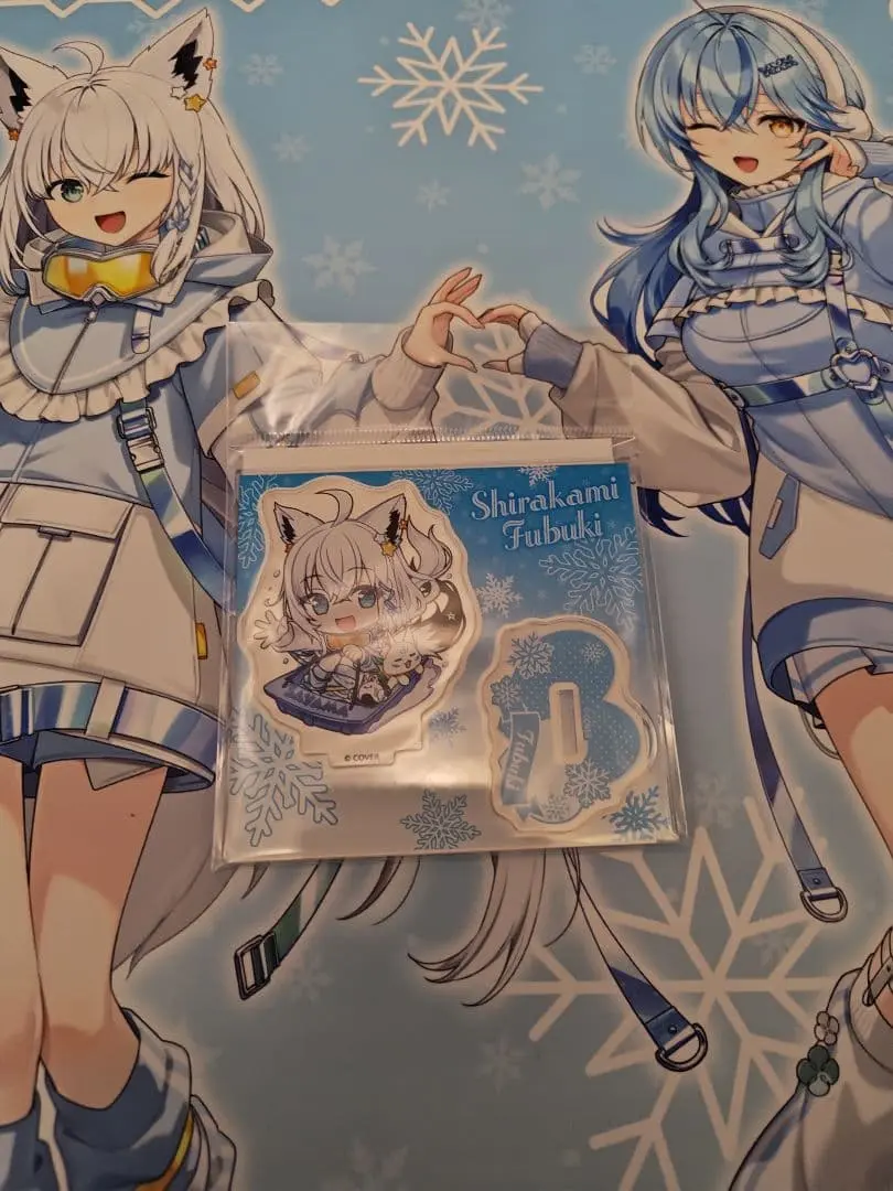 Shirakami Fubuki - Acrylic stand - hololive (ホロライブ 狭山スキー