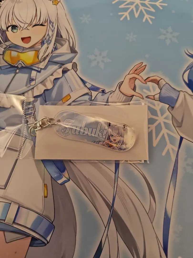 Shirakami Fubuki - Acrylic Key Chain - hololive (ホロライブ 狭山
