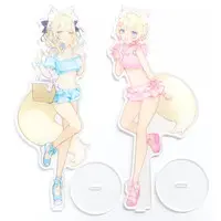 Mococo Abyssgard & Fuwawa Abyssgard - Acrylic stand - Advent