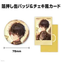Kanda Shoichi - Character Card - Badge - Nijisanji
