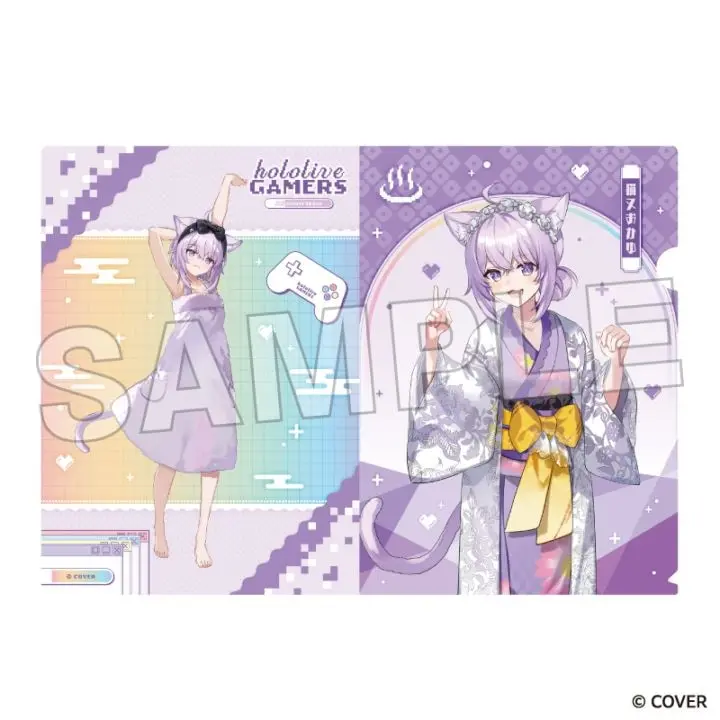 Nekomata Okayu - Plastic Folder - Stationery - Hololive x Raku Spa 8 - hololive