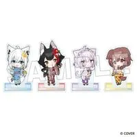 hololive - Acrylic stand - Hololive x Raku Spa 8 - Shirakami Fubuki & Ookami Mio & Nekomata Okayu & Inugami Korone (Random Item)