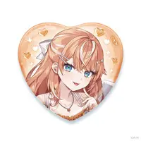 Igarashi Rika - Heart Badge - Badge - Nijisanji