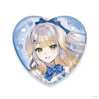Shioriha Ruri - Heart Badge - Badge - Nijisanji